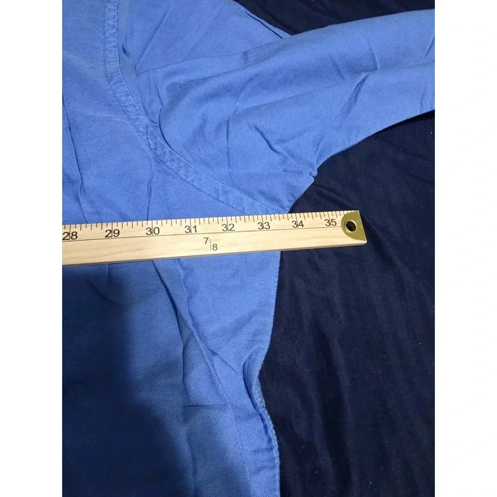 Polo Ralph Lauren Garment Dyed Blue Oxford Button Down Shirt Men's Size 4XLT NWT